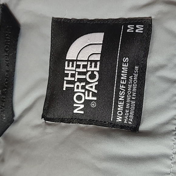 The north face cream arctic parka M very good condition except stains - Picture 10 of 13